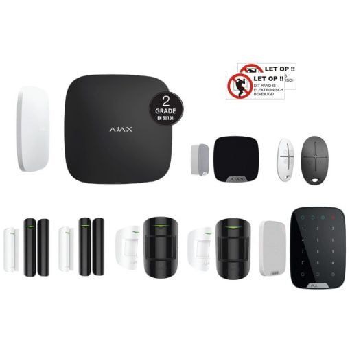Ajax KIT de LUXE Draadloos alarmsysteem