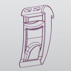 Forest FMS glijder WIT 5 pack