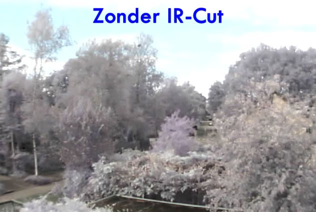 Zonder IR-Cut